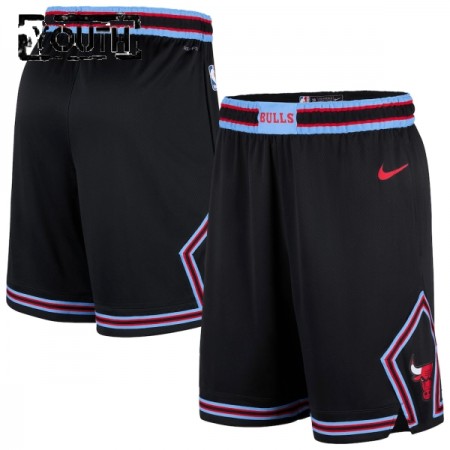 Chicago Bulls Shortsit Nike 2025-26 City Edition Lasten Swingman